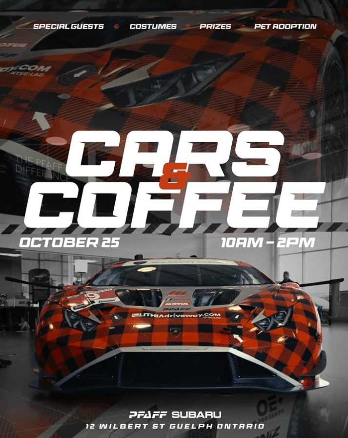 Pfaff Subaru - CARS & COFFEE flyer